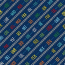 MM Aviation Adventures Airport Code - DDC12041-NAVY-D - Cotton Fabric