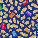 MM Back to School - CX10952-ROYA-D - Cotton Fabric