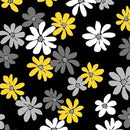 MM Buttercup Make My Daisy - CX11811-BLAC-D Black - Cotton Fabric
