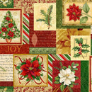 MM Christmas Bloom Christmas Patchwork - DDC12341-MULT - Cotton Fabric