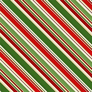 MM Christmas Bloom Festive Stripe - DDC12342-MULT - Cotton Fabric