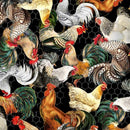 MM Early To Rise Poultry in Motion - DCX12074-MULT-D - Cotton Fabric