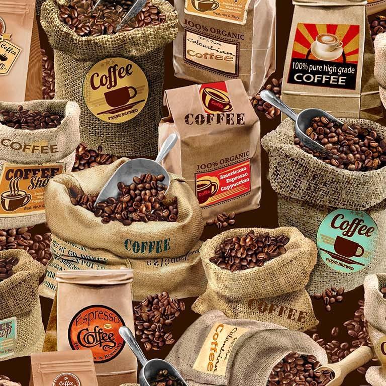 MM Espresso Yourself Java Java Java - DCX12052-COFF-D - Cotton Fabric