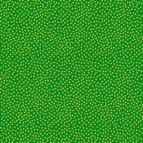 MM Garden Pindot Metallic - CM1065-EMER-D EMERALD - Cotton Fabric