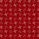 HG Garnets & Gingham - 1341-88 Garnet - Cotton Fabric