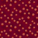 HG Garnets & Gingham - 1342-88 Garnet - Cotton Fabric