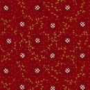 HG Garnets & Gingham - 1346-88 Garnet - Cotton Fabric