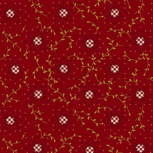 HG Garnets & Gingham - 1346-88 Garnet - Cotton Fabric
