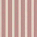 HG Garnets & Gingham - 1356-08 Cream - Cotton Fabric