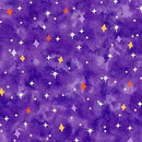 MM Halloween Sky - DCX12727-PURP - Cotton Fabric