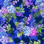 MM Hydrangea Dreams Spring Garden - DCX11760-SAPH Sapphire - Cotton Fabric