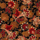 MM Jacobean Dreams Jacobean Dance - DCX12067-BLAC-D Black - Cotton Fabric