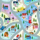 MM Little Locomotives Toot-toot Town - DDC12872-MULT - Cotton Fabric
