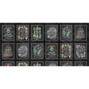 MM Merry Little Christmas Christmas Tradition - DDC12331-BLAC - Cotton Fabric