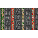 MM Merry Little Christmas Holiday Spirits - DDC12332-BLAC - Cotton Fabric