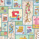 MM Sew Pretty Patchwork - DDC12157-MULT-D - Cotton Fabric