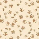 MM Stay Pawsitive Play Cute Paws - CX11205-CREAM - Cotton Fabric