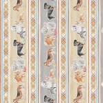 MM Stay Pawsitive Play Time Stripe - DCX11201-BEIGE - Cotton Fabric
