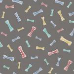 MM Stay Pawsitive Yummy Treats - CX11202-GRAY - Cotton Fabric