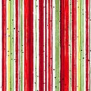 MM Summer Wildflowers Poppy Seed Stripe - CX11777-CREM - Cotton Fabric