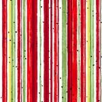 MM Summer Wildflowers Poppy Seed Stripe - CX11777-CREM - Cotton Fabric