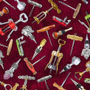 MM Viva Vino Barware - DCX11562-WINE-D Wine - Cotton Fabric