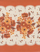 MODA 16" Classic Retro Floral - 920-322 Mums - Toweling Fabric