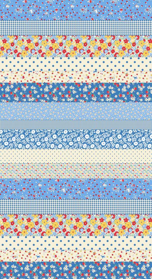 MODA 30's Playtime 2025 - 23380-12 Bluebell - Cotton Fabric