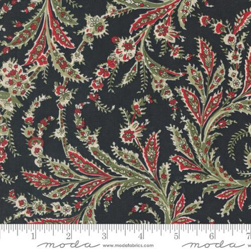 MODA A Christmas Carol - 44353-16 Ebony - Cotton Fabric