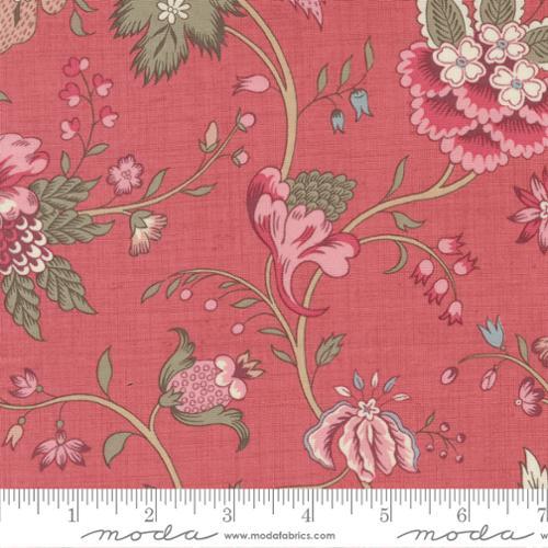 MODA Antoinette - 13951-15 Faded Red - Cotton Fabric