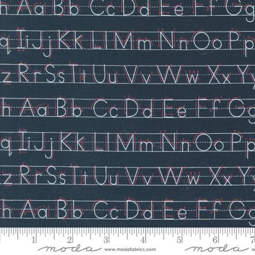 MODA Back To School - 20895-19 Blackboard - Cotton Fabric