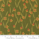 MODA Bee Garden Metallic - 48413-12M Ivy - Cotton Metallic Fabric