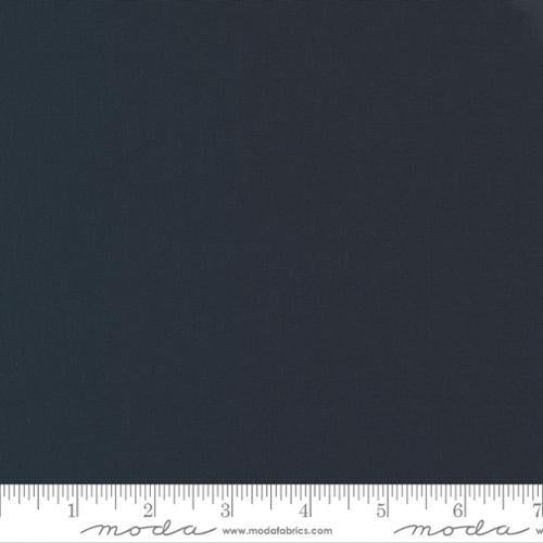 MODA Bella Solids - 9900-118 WASHED BLACK - Cotton Fabric