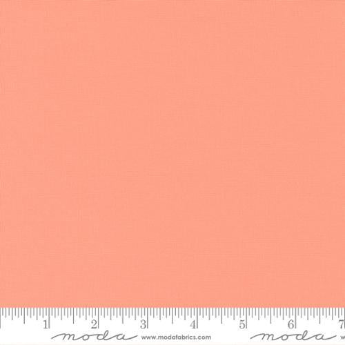 MODA Bella Solids - 9900-297 PEACH BLOSSOM - Cotton Fabric