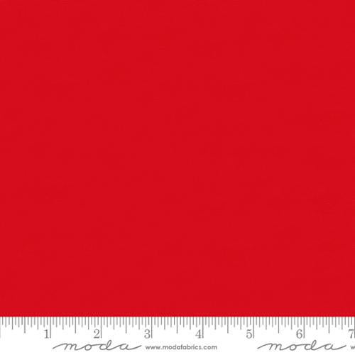 MODA Bella Solids - 9900-443 LADYBUG - Cotton Fabric