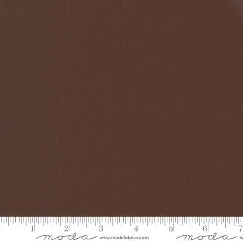MODA Bella Solids - 9900-71 MODA U BROWN - Cotton Fabric