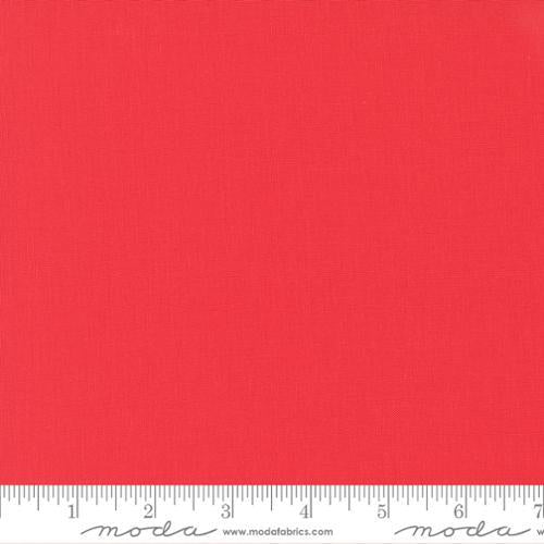MODA Bella Solids - 9900-258 GERANIUM - Cotton Fabric