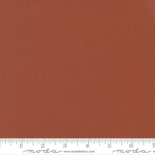 MODA Bella Solids - 9900-105 RUST - Cotton Fabric