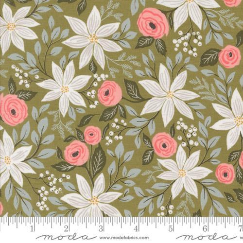 MODA Berry and Pine - 5240-12 Sage - Cotton Fabric