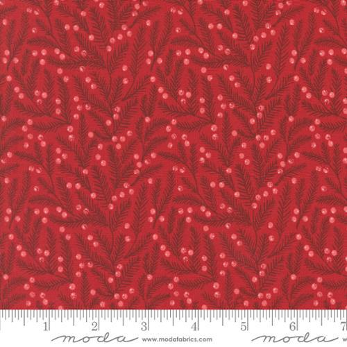 MODA Berry and Pine - 5243-14 Cranberry - Cotton Fabric
