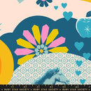 MODA Best Day Ever - RS0103-14 Teal - Cotton Fabric