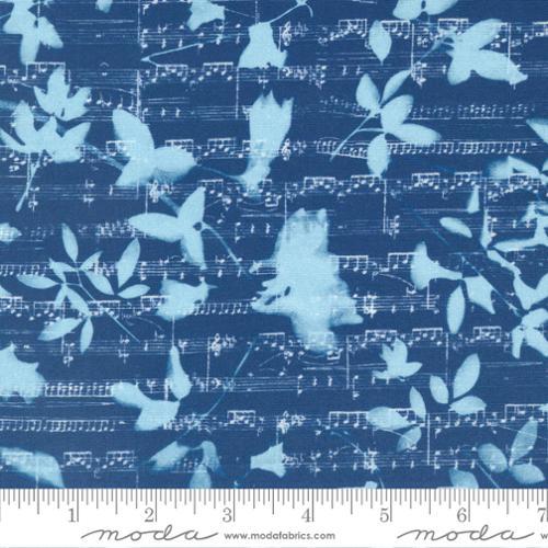 MODA Bluebell - 16962-12 Prussian Blue - Cotton Fabric