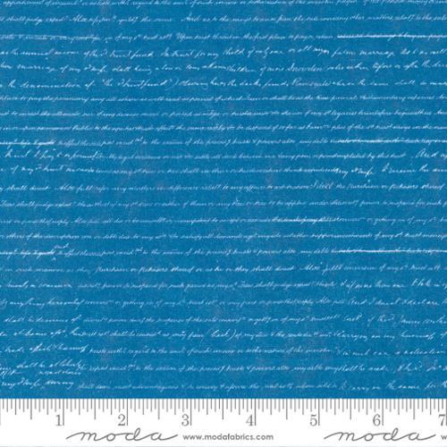 MODA Bluebell - 16965-13 Cyan - Cotton Fabric