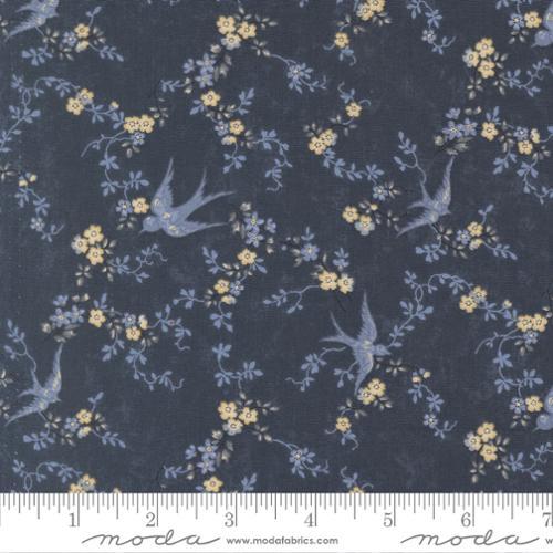 MODA Bluebirds Nest - 9800-14 Blue - Cotton Fabric