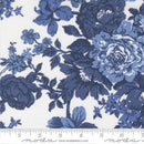 MODA Blueprint - 55330-26 White Navy - Cotton Fabric