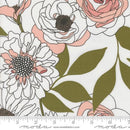 MODA Botany Cabbage Rose - 11550-11 Paper - Cotton Fabric