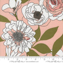 MODA Botany Cabbage Rose - 11550-16 Peony - Cotton Fabric