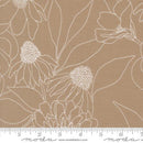 MODA Botany Etched Floral - 11557-13 Earth - Cotton Fabric