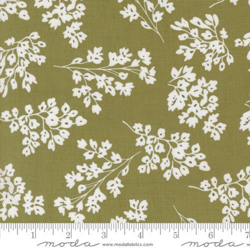 MODA Botany Seedlings - 11555-17 Basil - Cotton Fabric