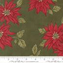 MODA Candlelight Christmas - 44420-15 Holly - Cotton Fabric